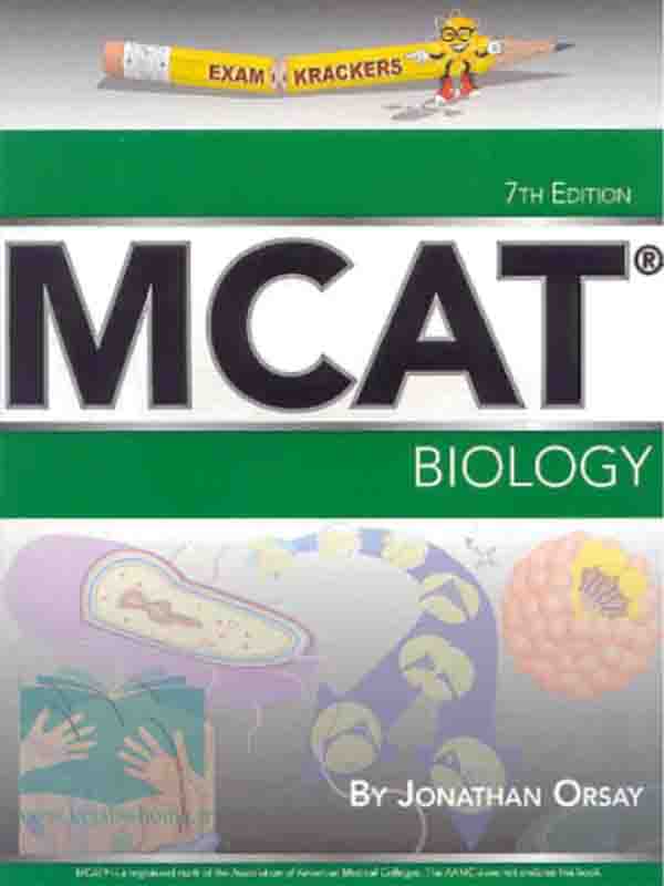 کتاب زیست شناسی MCAT (ویراست7)(Examkrackers MCAT Biology)